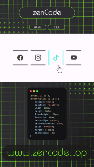 Fancy Social Media Buttons