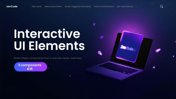 Interactive UI Elements Pack